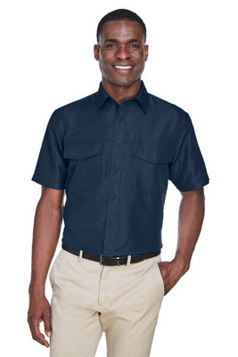 Harriton M580 - Men's Key West Short-Sleeve Performance Staff Shirt
