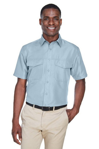 Harriton M580 - Mens Key West Short-Sleeve Performance Staff Shirt