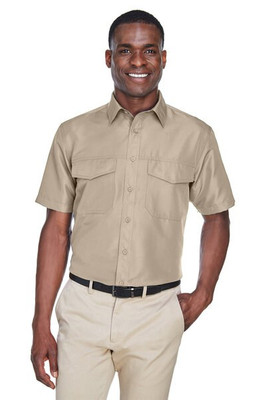 Harriton M580 - Men's Key West Short-Sleeve Performance Staff Shirt