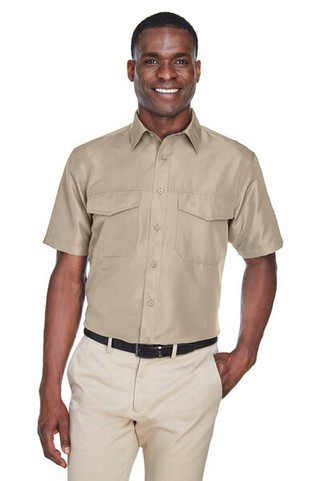 Harriton M580 - Chemise à manches courtes Key West Performance Staff