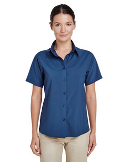 Harriton M610SW - Chemise Performance à manches courtes Ladies Paradise