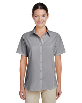 Harriton M610SW - Chemise Performance à manches courtes Ladies Paradise