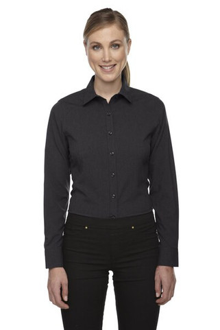 Ash City North End Sport Blue 78802 - Ladies Mélange Performance Shirt