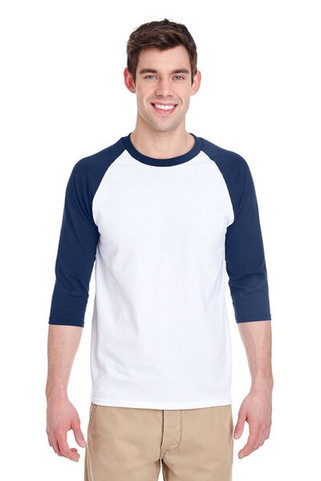Gildan G570 - Heavy Cotton 3/4 Sleeve Raglan