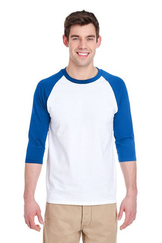 Gildan G570 - Heavy Cotton 3/4 Sleeve Raglan