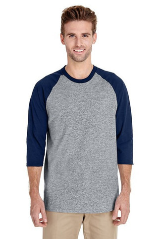 Gildan G570 - Heavy Cotton 3/4 Sleeve Raglan