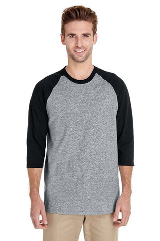 Gildan G570 - Heavy Cotton 3/4 Sleeve Raglan