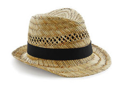 Beechfield B730 - Straw Summer Trilby