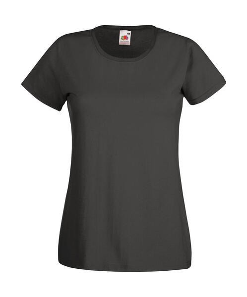 Fruit of the Loom 61-372-0 - Women's 100% Cotton Lady-Fit T-Shirt