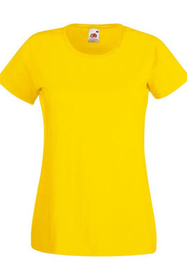Fruit of the Loom 61-372-0 - Women's 100% Cotton Lady-Fit T-Shirt