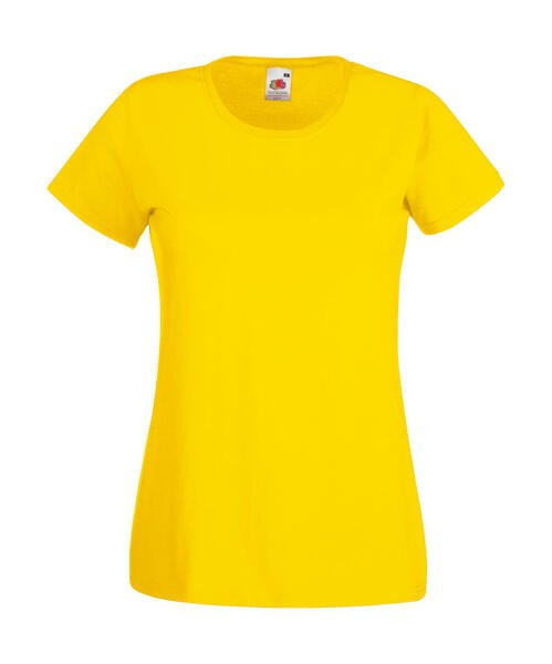 Fruit of the Loom 61-372-0 - Women's 100% Cotton Lady-Fit T-Shirt