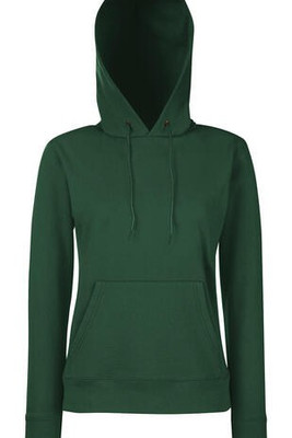 Fruit of the Loom 62-038-0 - Sweatshirt Mulher Com Capuz Ajustada