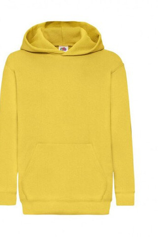 Fruit of the Loom 62-043-0 - Premium Cotton Blend Kids Hooded Sweatshirt