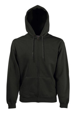 Fruit of the Loom 62-062-0 - Giacca Felpata con Cappuccio e Zip Stampabile