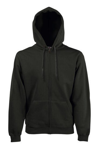Fruit of the Loom 62-062-0 - Premium Cotton Blend Hooded Zip Sweatshirt