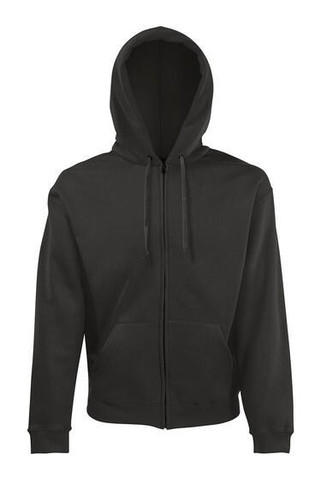 Fruit of the Loom 62-062-0 - Premium Cotton Blend Hooded Zip Sweatshirt