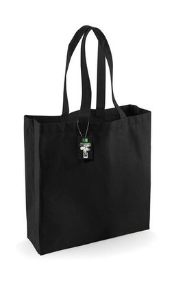 Westford mill W623 - Westford Mill Fairtrade Cotton Shopper Bag 21L