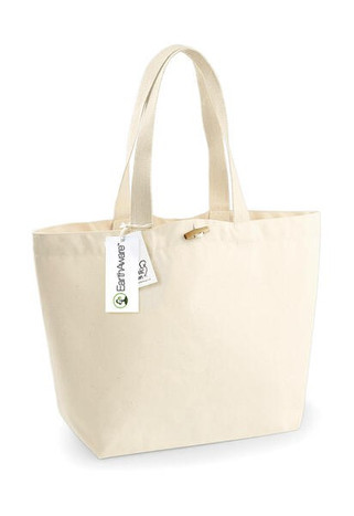 Westford mill W850 - Eco-Friendly Organic Cotton Marina Tote Bag