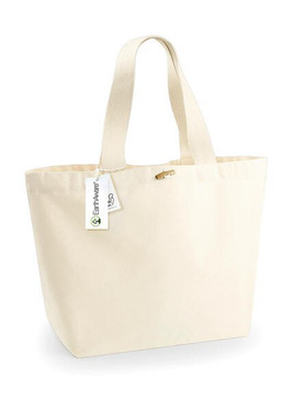 Westford mill W855 - Eco-Friendly Organic Cotton XL Marina Tote