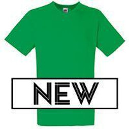 Fruit of the Loom SS034 - T-shirt Col V Confort Doux et Durable