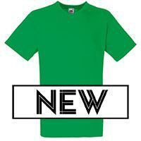 Fruit of the Loom SS034 - T-shirt med V-udskæring til mænd