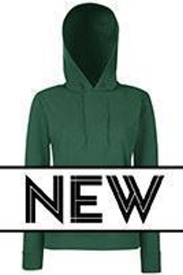 Fruit of the Loom SS038 - Klasična 80/20 lady-fit hooded sweatshirt