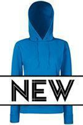 Fruit of the Loom SS038 - Klasična 80/20 lady-fit hooded sweatshirt