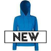 Fruit of the Loom SS038 - Klasična 80/20 lady-fit hooded sweatshirt