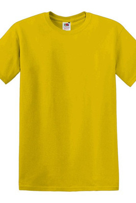 Fruit of the Loom SS048 - Premium Cotton Round Neck Men's T-Shirt
