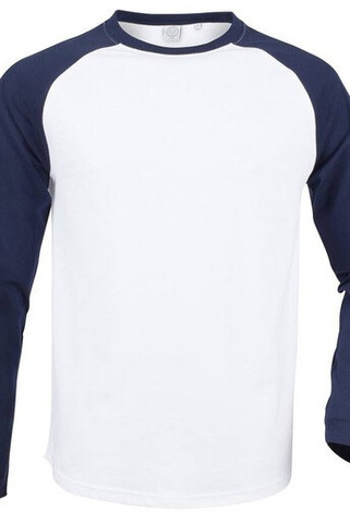 SF Men SF271 - Long sleeve baseball t-shirt