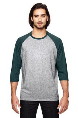 Anvil 6755 - Remera Triblend con mangas ranglan