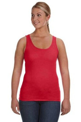 Anvil 882L - Musculosa algodón ringspun de mujer Fit