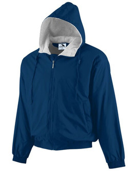 Augusta Sportswear 3280 - Campera de tafetán con capucha/forro polar