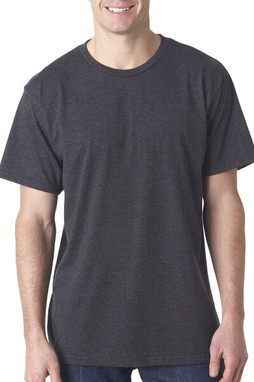 Bayside 5010 - USA Made Ringspun 50/50 Heather Unisex T-Shirt