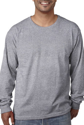 Bayside 5060 - USA-Made 100% Cotton Long Sleeve T-Shirt