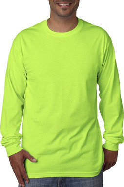 Bayside 5060 - USA-Made 100% Cotton Long Sleeve T-Shirt