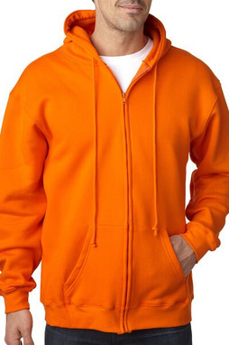 Bayside 900 - USA-Made Full-Zip Hooded Sweatshirt