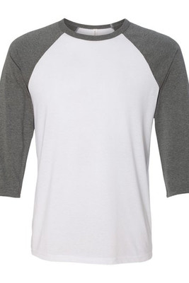 Bella+Canvas 3200 - Unisex Three-Quarter Sleeve Baseball Raglan