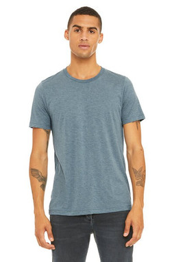 Bella+Canvas 3413 - Remera Unisex de tres materiales manga corta