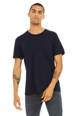 Bella+Canvas 3413 - Remera Unisex de tres materiales manga corta