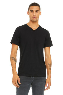 Bella+Canvas 3415 - Remera Unisex Triblend con cuello en V 