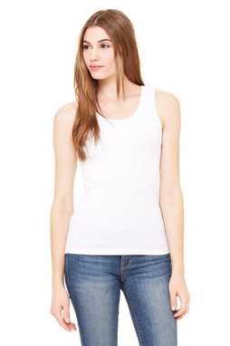 Bella+Canvas 4000 - Bella+Canvas Womens Summer Ribbed Tank Top