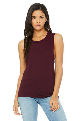 Bella+Canvas 8803 - Relaxed Fit Flowy Muscle Tank Top for Women