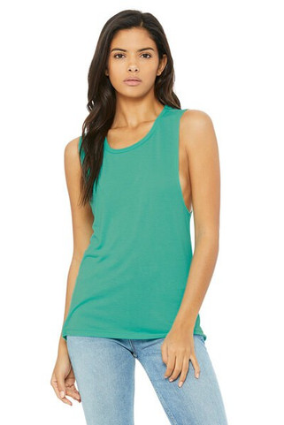 Bella+Canvas 8803 - Relaxed Fit Flowy Muscle Tank Top for Women