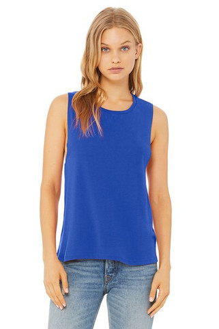 Bella+Canvas 8803 - Relaxed Fit Flowy Muscle Tank Top for Women
