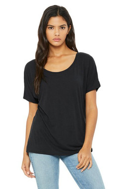 Bella+Canvas 8816 - Bella+Canvas Relaxed Fit Flowy Tee for Women