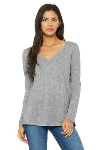 Bella+Canvas 8855 - Womens Flowy Long Sleeve Tee