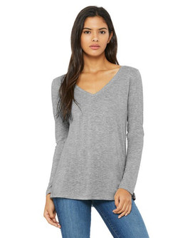 Bella+Canvas 8855 - Women's Flowy Long Sleeve Tee