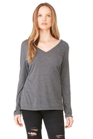 Bella+Canvas 8855 - Womens Flowy Long Sleeve Tee