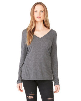 Bella+Canvas 8855 - Women's Flowy Long Sleeve Tee